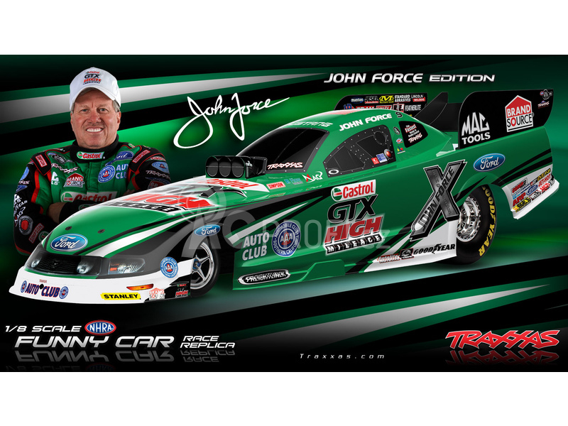 RC auto Traxxas Funny Car 1:8