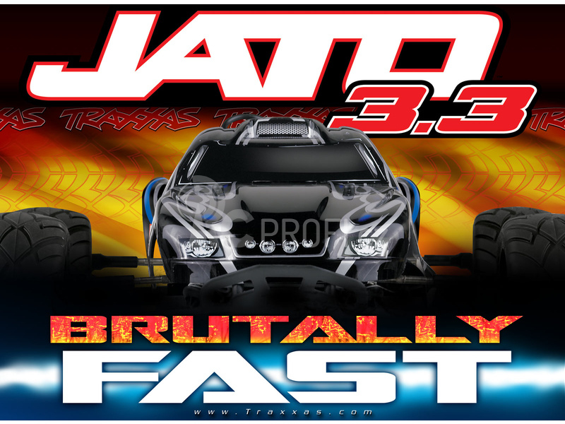 RC auto Traxxas Nitro Jato TQi