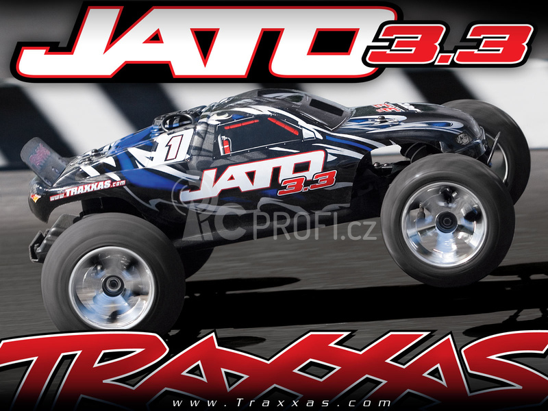 RC auto Traxxas Nitro Jato TQi