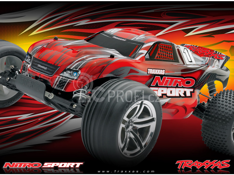 RC auto Traxxas Nitro Sport 1:10 