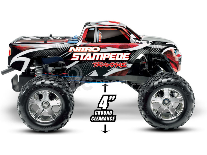 RC auto Traxxas Nitro Stampede 1:10 