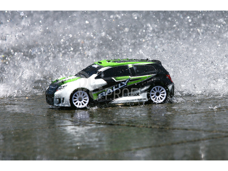 RC auto Traxxas Rally 1:18 4WD TQ RTR, modrá