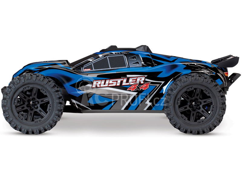 RC auto Traxxas Rustler 1:10 4WD RTR, červená