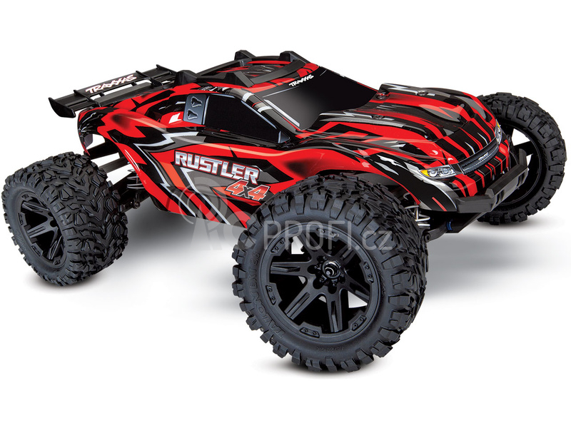 RC auto Traxxas Rustler 1:10 4WD RTR, modrá