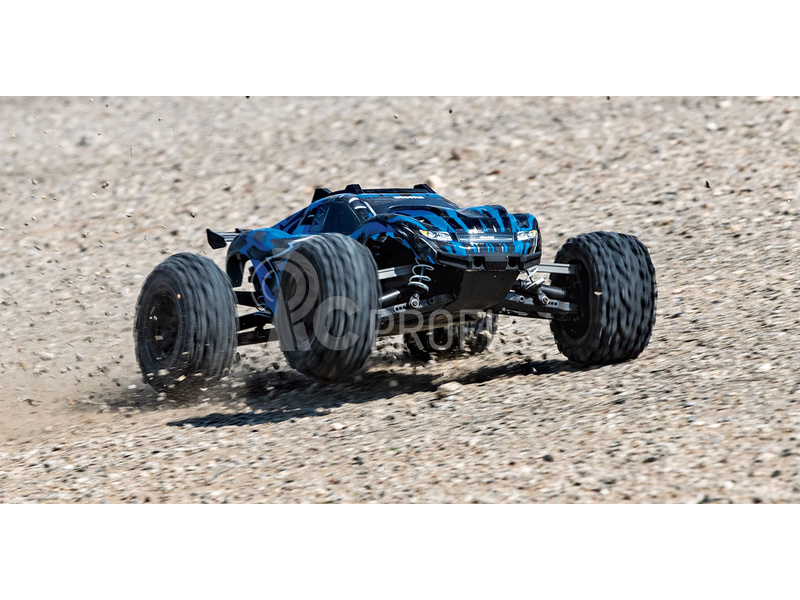 RC auto Traxxas Rustler 1:10 4WD RTR, modrá