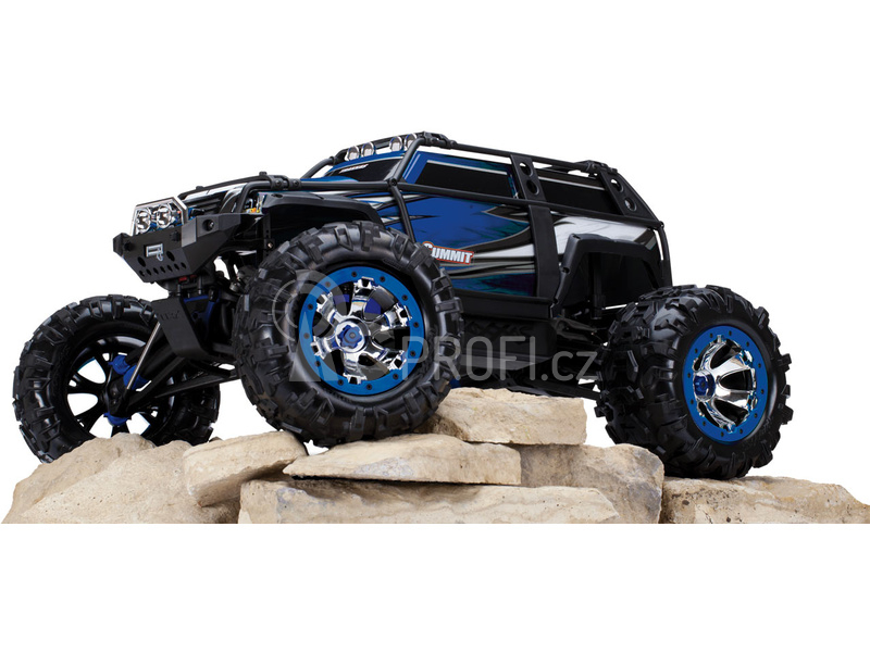 RC auto Traxxas Summit 1:8 TQi, černá