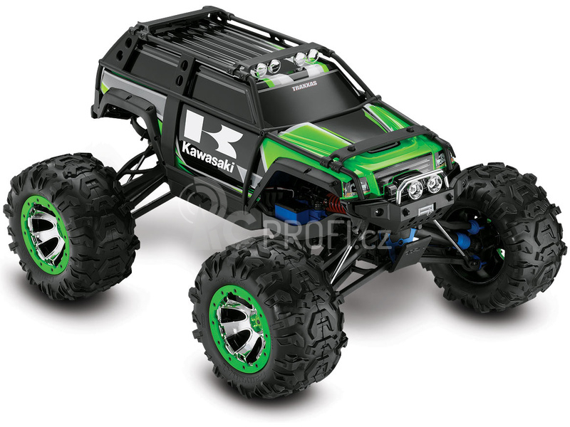 RC auto Traxxas Summit 1:8 TQi, černá