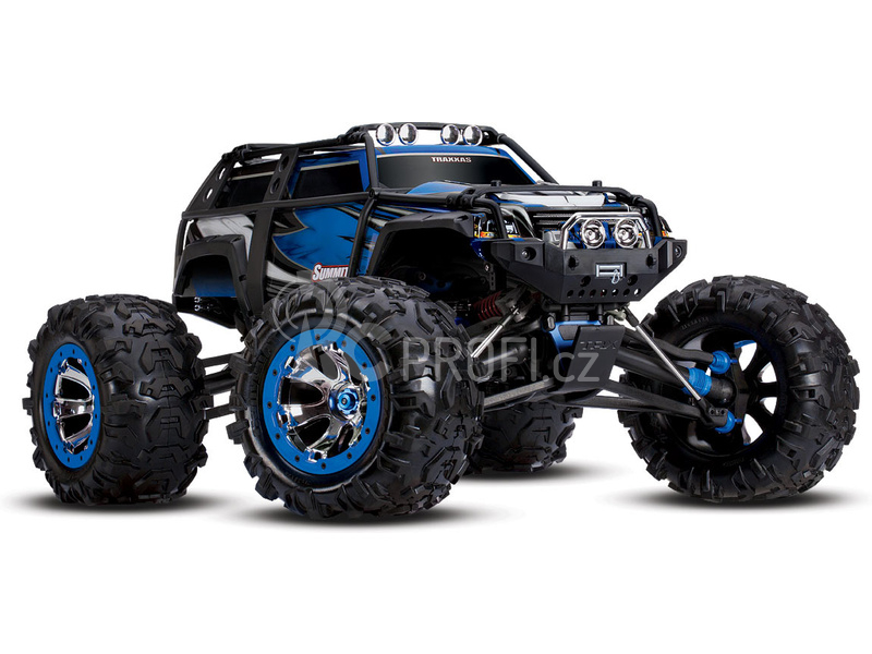 RC auto Traxxas Summit 1:8 TQi, červená