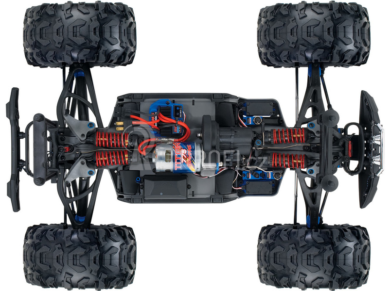 RC auto Traxxas Summit 1:8 TQi, červená