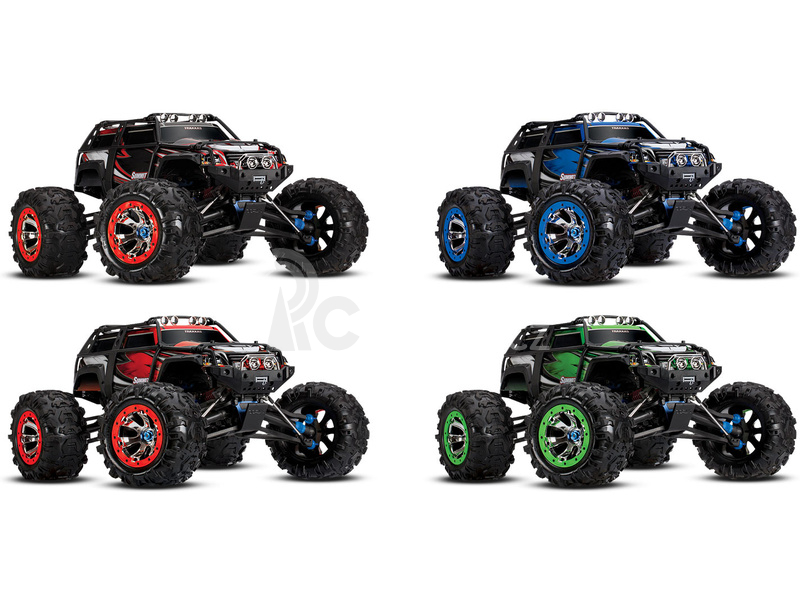 RC auto Traxxas Summit 1:8 TQi, červená