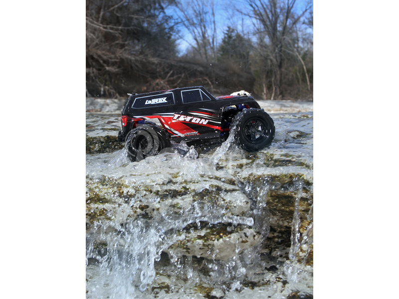 RC auto Traxxas Teton 1:18 4WD RTR, červená