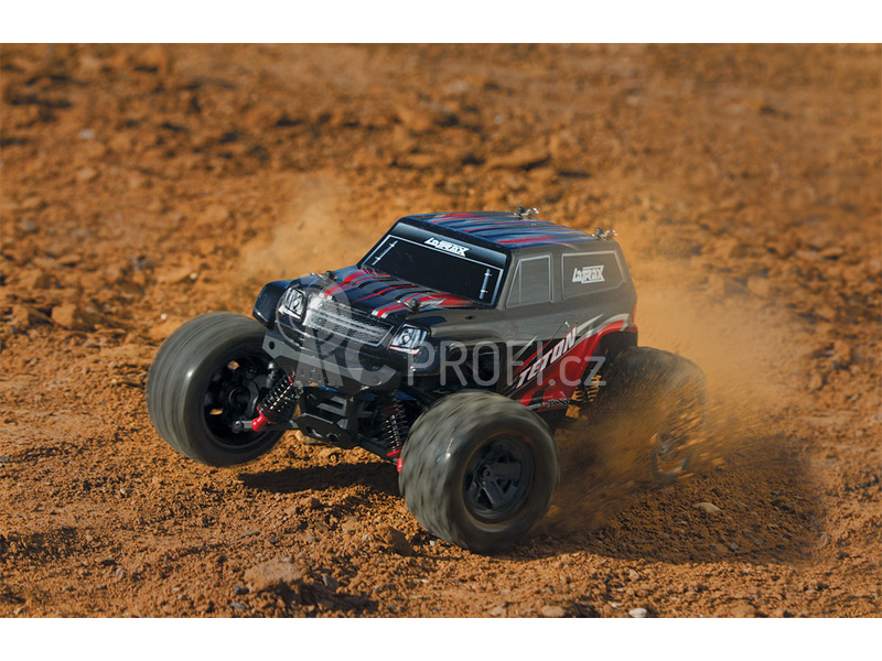 RC auto Traxxas Teton 1:18 4WD RTR, červená