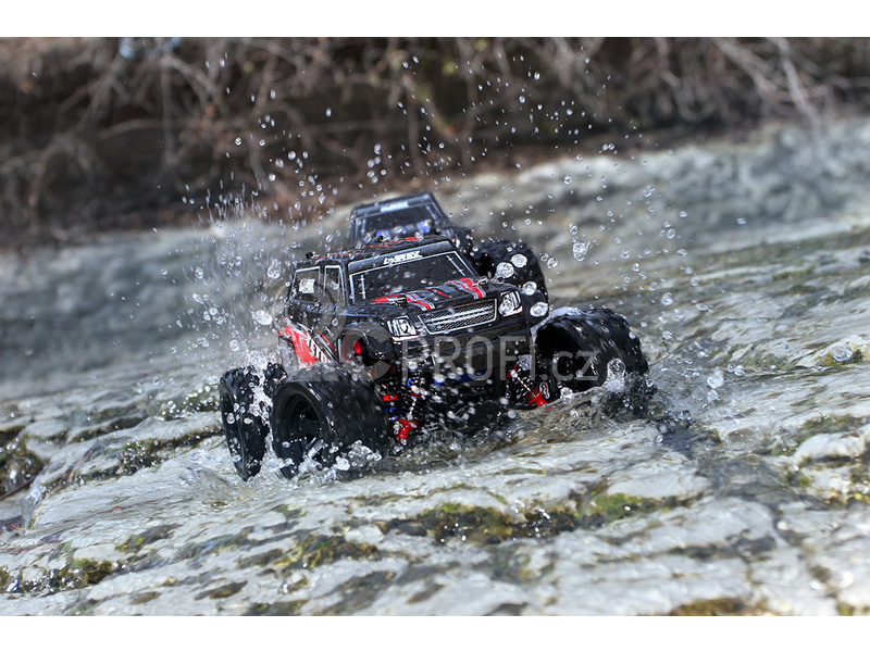 RC auto Traxxas Teton 1:18 4WD RTR, červená