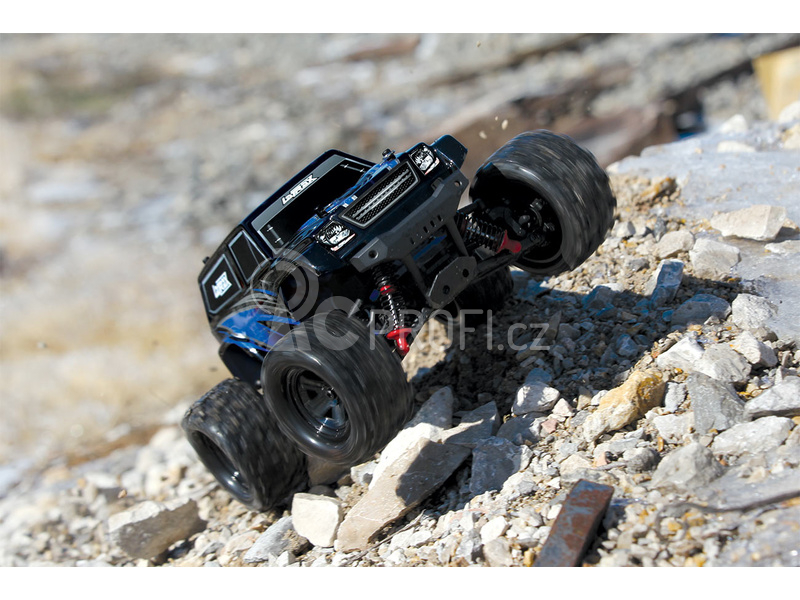 RC auto Traxxas Teton 1:18 4WD RTR, oranžová