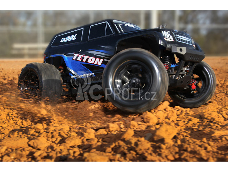 RC auto Traxxas Teton 1:18 4WD RTR, oranžová