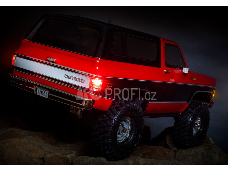 RC auto Traxxas TRX-4 Chevrolet K5 Blazer 1:10, červená