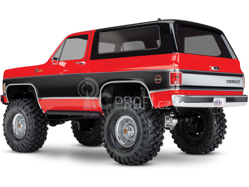 RC auto Traxxas TRX-4 Chevrolet K5 Blazer 1:10, červená