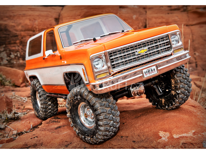 RC auto Traxxas TRX-4 Chevrolet K5 Blazer 1:10, červená