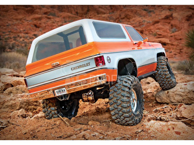 RC auto Traxxas TRX-4 Chevrolet K5 Blazer 1:10, červená