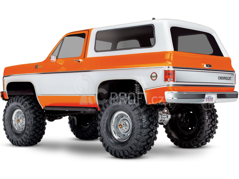 RC auto Traxxas TRX-4 Chevrolet K5 Blazer 1:10, oranžová