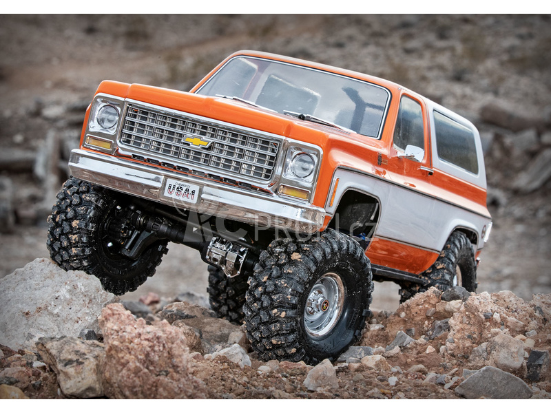 RC auto Traxxas TRX-4 Chevrolet K5 Blazer 1:10, oranžová