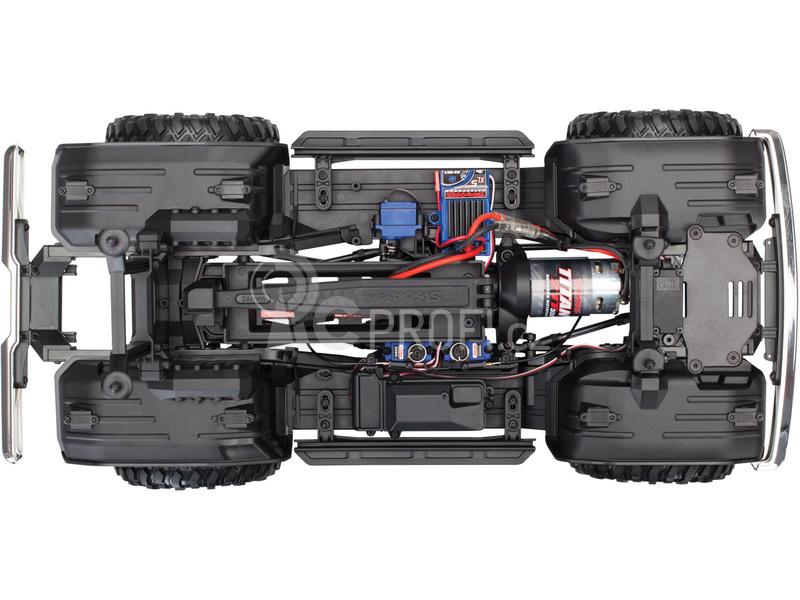 RC auto Traxxas TRX-4 Ford Bronco 1:10 TQi, červená