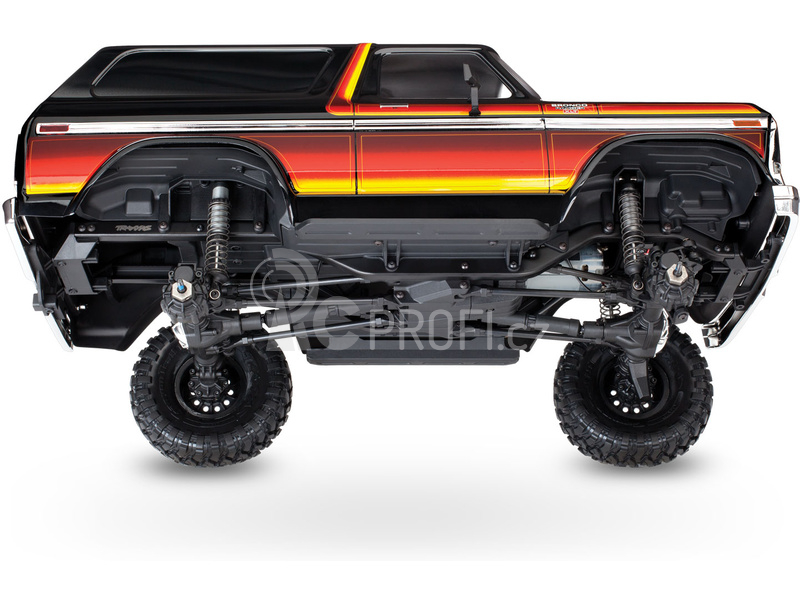 RC auto Traxxas TRX-4 Ford Bronco 1:10 TQi, červená