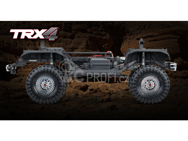 RC auto Traxxas TRX-4 Ford Bronco 1:10 TQi, červená