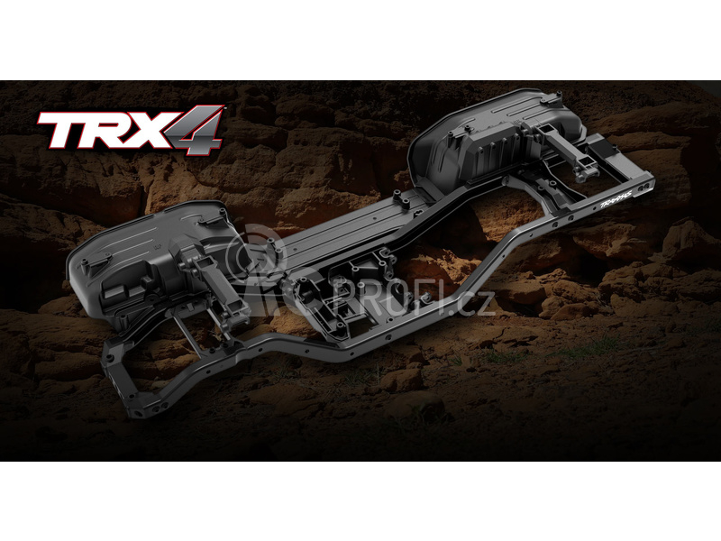RC auto Traxxas TRX-4 Ford Bronco 1:10 TQi, červená