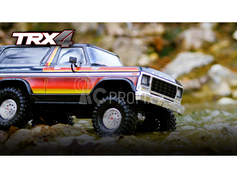 RC auto Traxxas TRX-4 Ford Bronco 1:10 TQi, Sunset