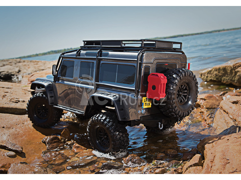 RC auto Traxxas TRX-4 Land Rover Defender 1:10 TQi, červená