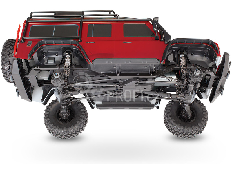 RC auto Traxxas TRX-4 Land Rover Defender 1:10 TQi, červená