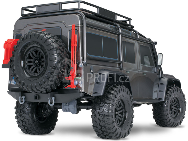 RC auto Traxxas TRX-4 Land Rover Defender 1:10 TQi, šedá