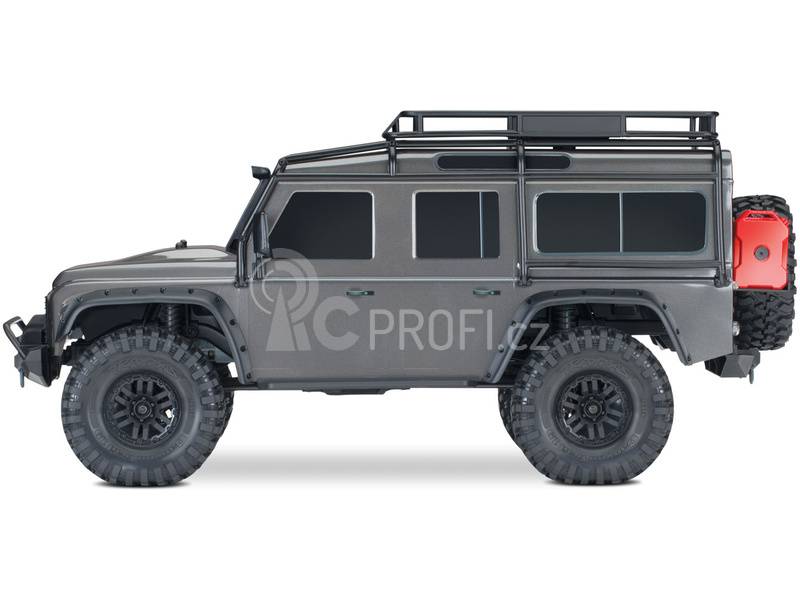 RC auto Traxxas TRX-4 Land Rover Defender 1:10 TQi, šedá