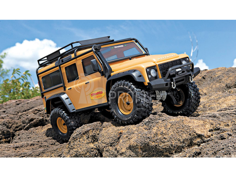 RC auto Traxxas TRX-4 Land Rover Defender 1:10 TQi, Trophy