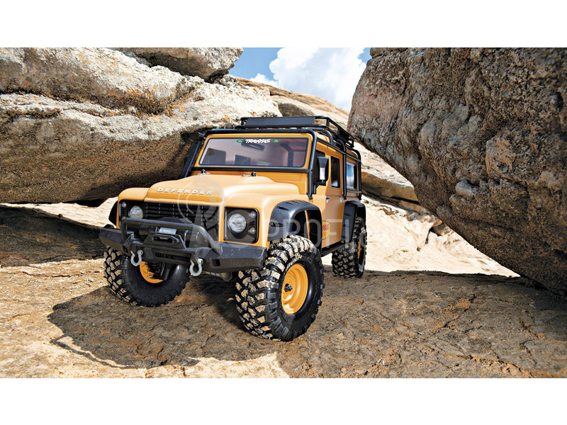 RC auto Traxxas TRX-4 Land Rover Defender 1:10 TQi, Trophy