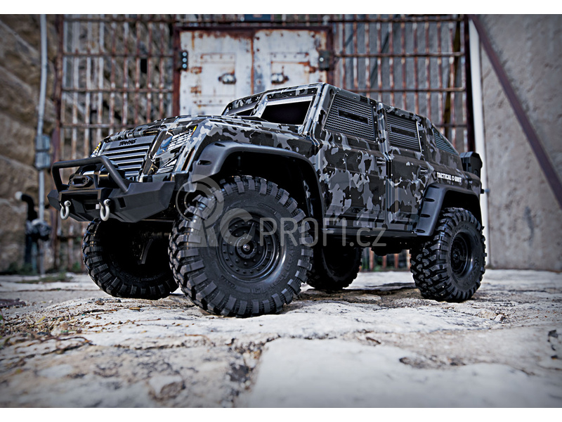 RC auto Traxxas TRX-4 Tactical Unit 1:10 TQi