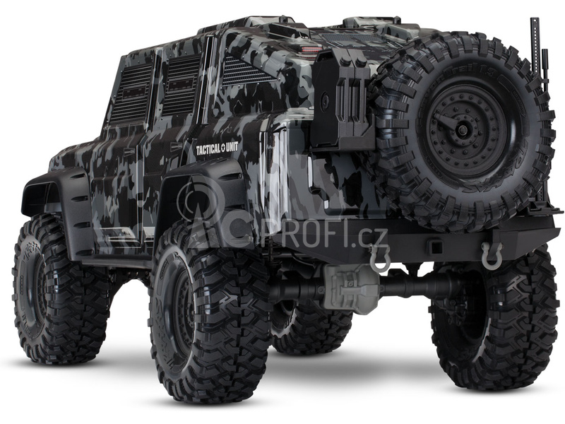 RC auto Traxxas TRX-4 Tactical Unit 1:10 TQi