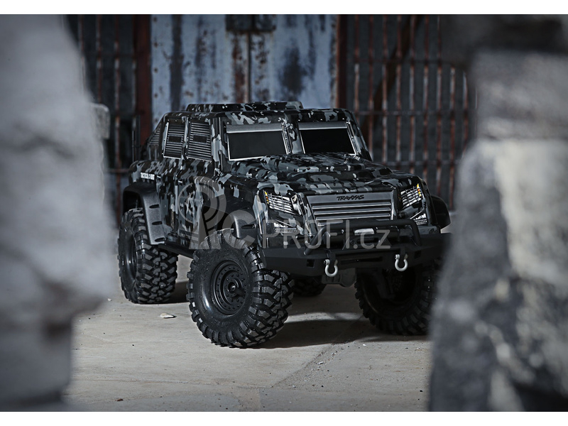 RC auto Traxxas TRX-4 Tactical Unit 1:10 TQi