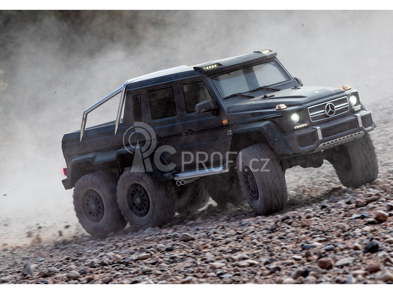 RC auto Traxxas TRX-6 Mercedes G 63 6x6 1:10 TQi RTR, černá