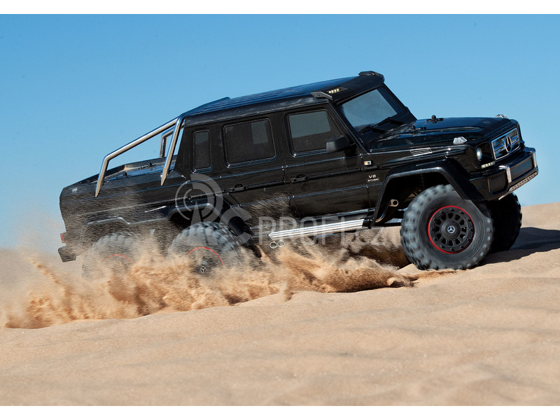 RC auto Traxxas TRX-6 Mercedes G 63 6x6 1:10 TQi RTR, černá