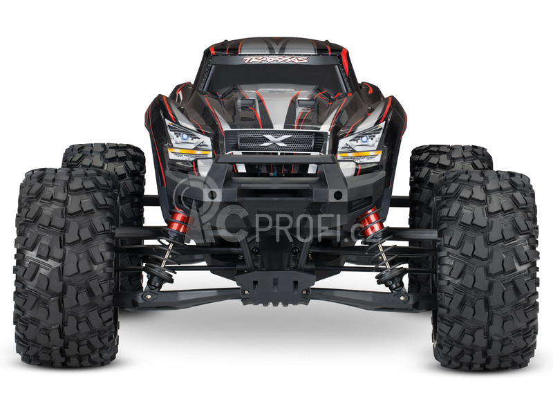 RC auto Traxxas X-Maxx 8S 1:5 4WD TQi, černočervená