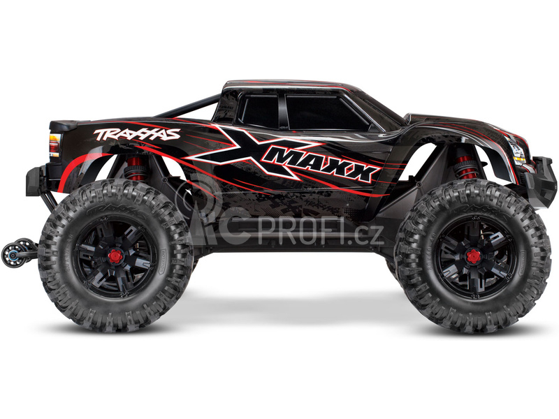 RC auto Traxxas X-Maxx 8S 1:5 4WD TQi, černočervená