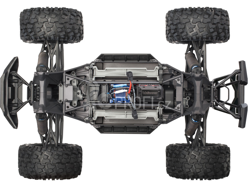 RC auto Traxxas X-Maxx 8S 1:5 4WD TQi, černočervená