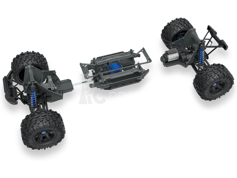 RC auto Traxxas X-Maxx 8S 1:5 4WD TQi, černočervená