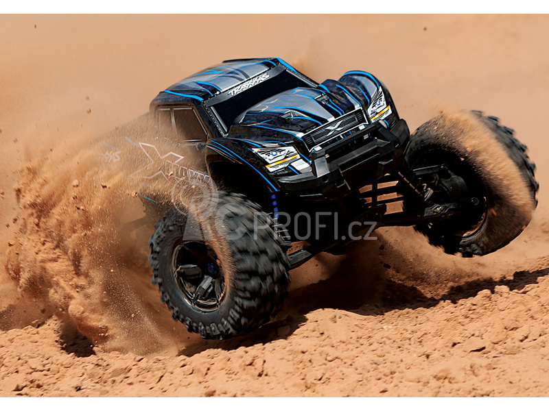 RC auto Traxxas X-Maxx 8S 1:5 4WD TQi, černočervená