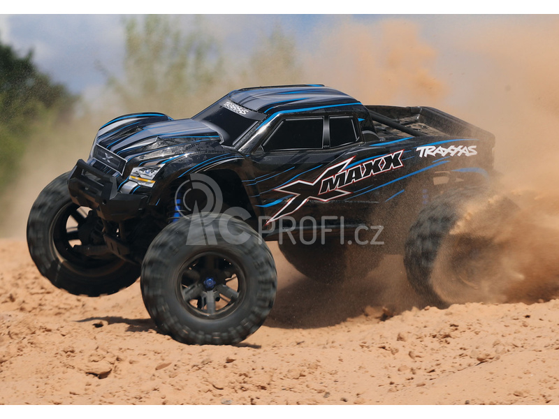 RC auto Traxxas X-Maxx 8S 1:5 4WD TQi, modrá