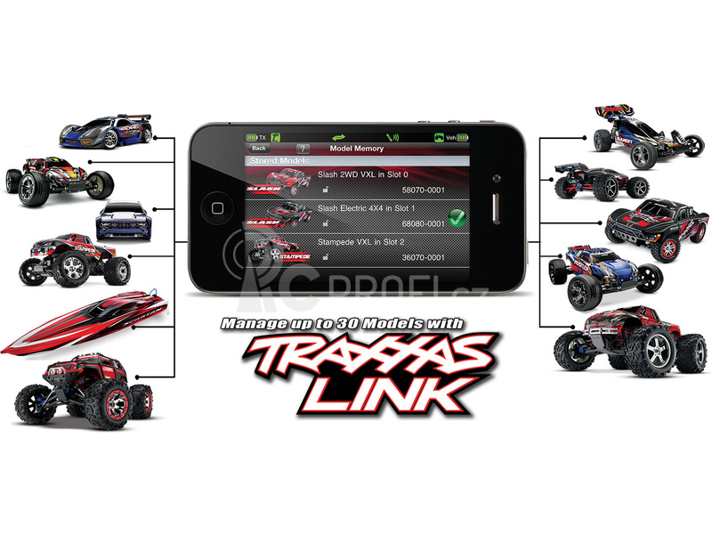 RC auto Traxxas XO-1 1:7 TQi BlueTooth RTR, bílá