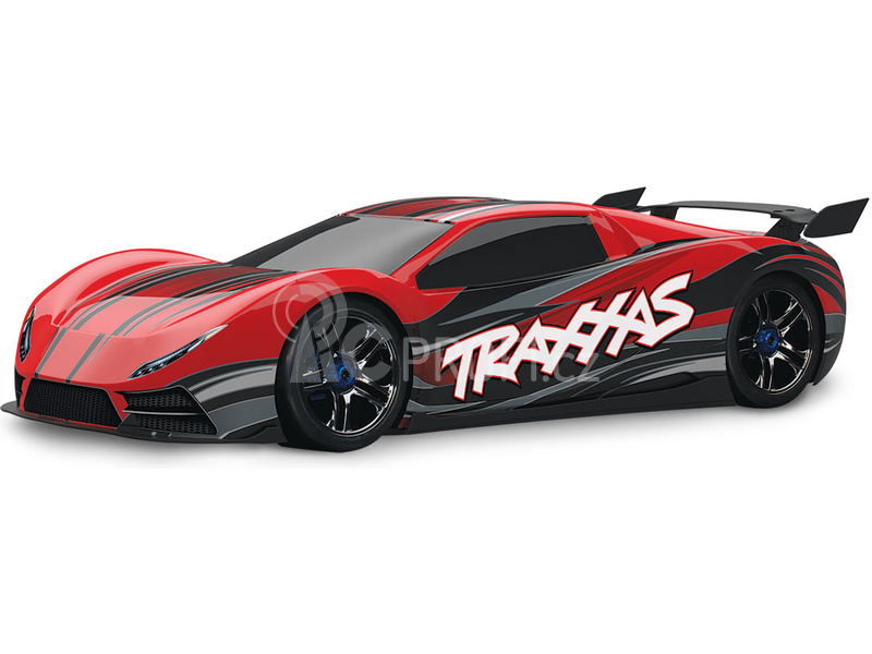 RC auto Traxxas XO-1 1:7 TQi BlueTooth RTR, červená