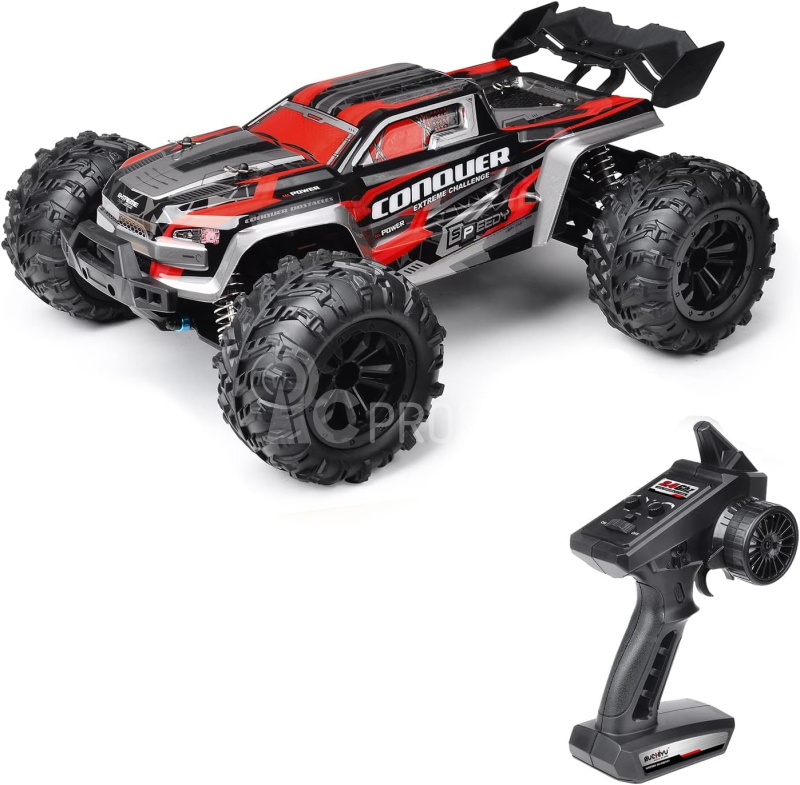 RC auto truggy Conquer, červená